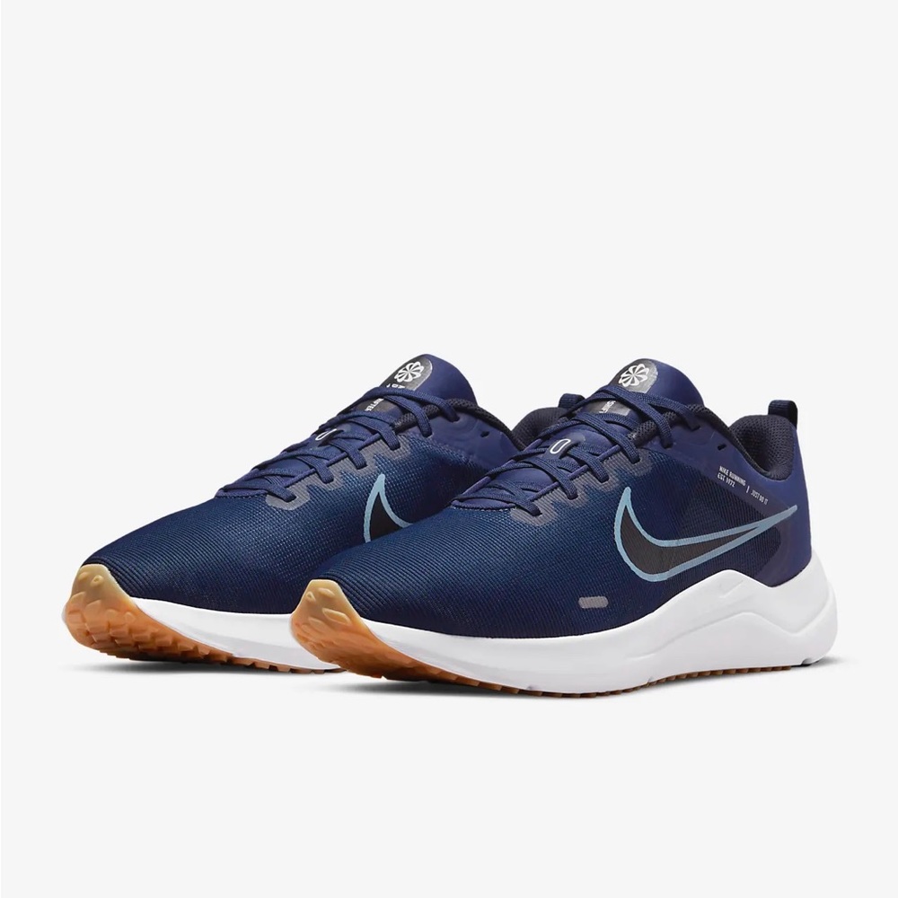 New Nike Downshifter 12 Midnight Navy Running Shoes (DD9293-400) Men's Sizes